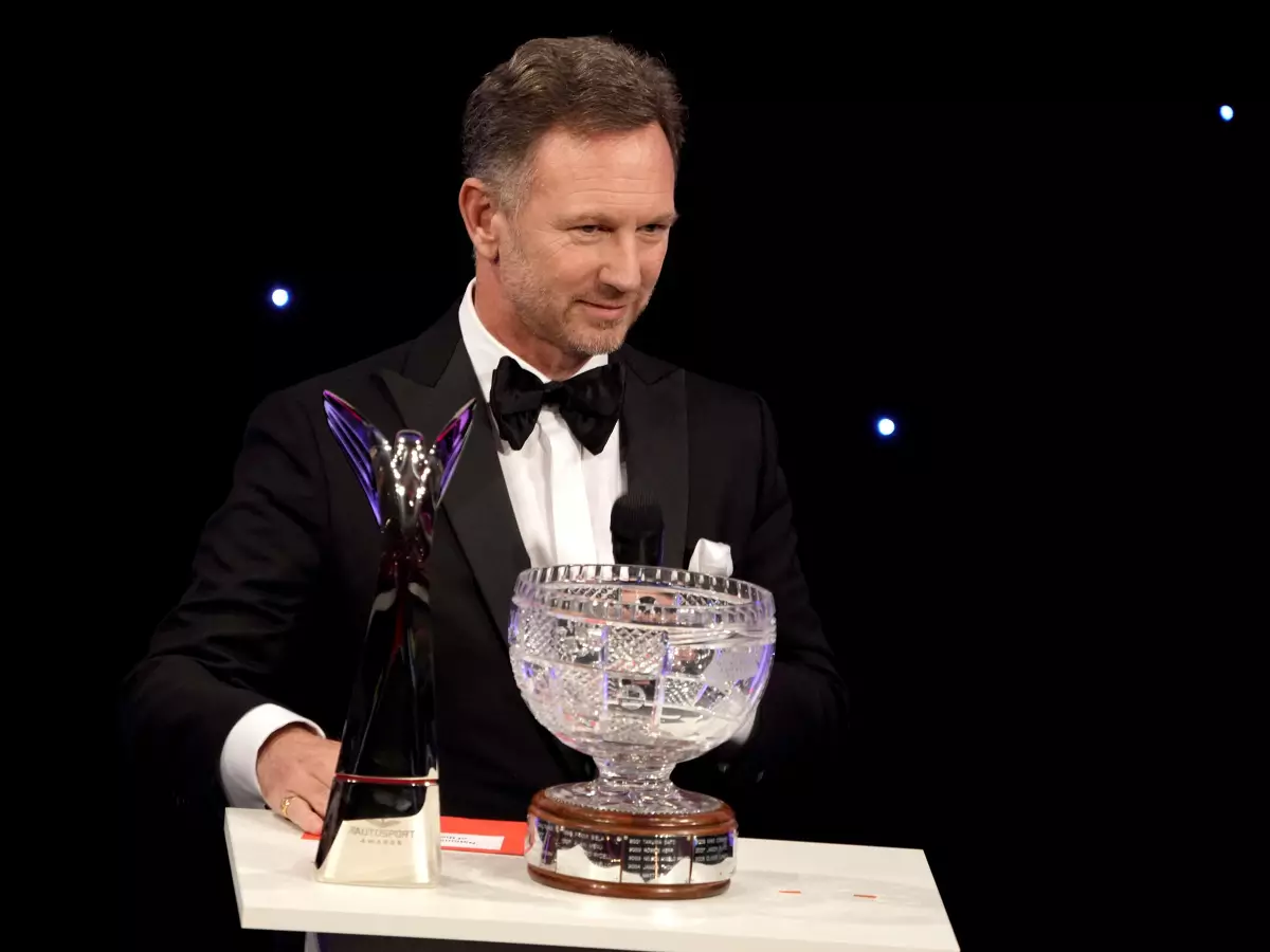 Christian Horner, Autosport-Awards 2021 Foto zur News: Werkstour ersteigert: Doch Horners Stippvisite bei Mercedes fällt aus