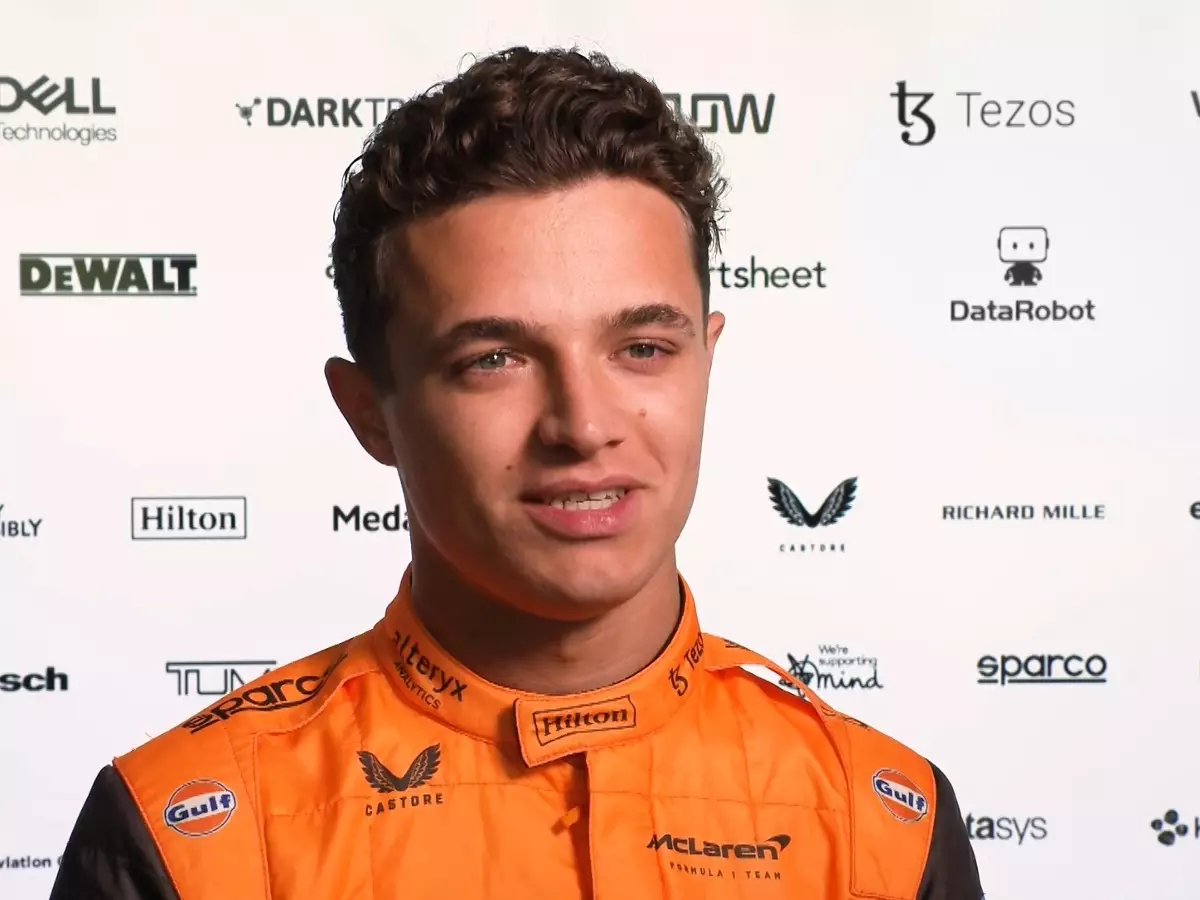 Foto zur News: Lando Norris: Warum er auf den neuen McLaren keinen Einfluss hatte