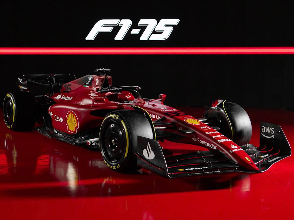 Foto zur News: Ferrari stellt den F1-75 vor: Endlich wieder ein roter Titelträger?