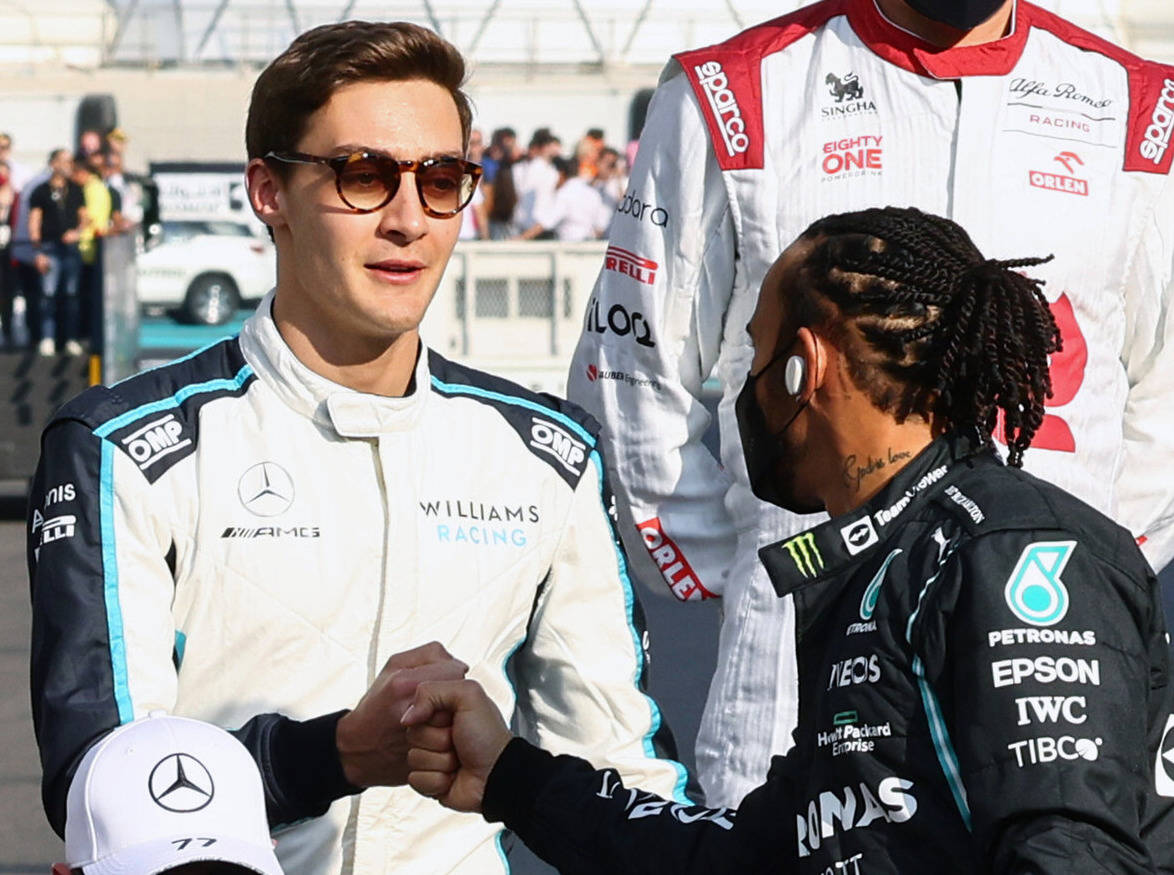 Foto zur News: Hamilton: Russell passt zu Mercedes wie die Faust aufs Auge