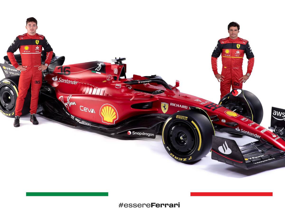 Foto zur News: Keine Teamorder bei Ferrari: Leclerc und Sainz können 2022 "frei kämpfen"