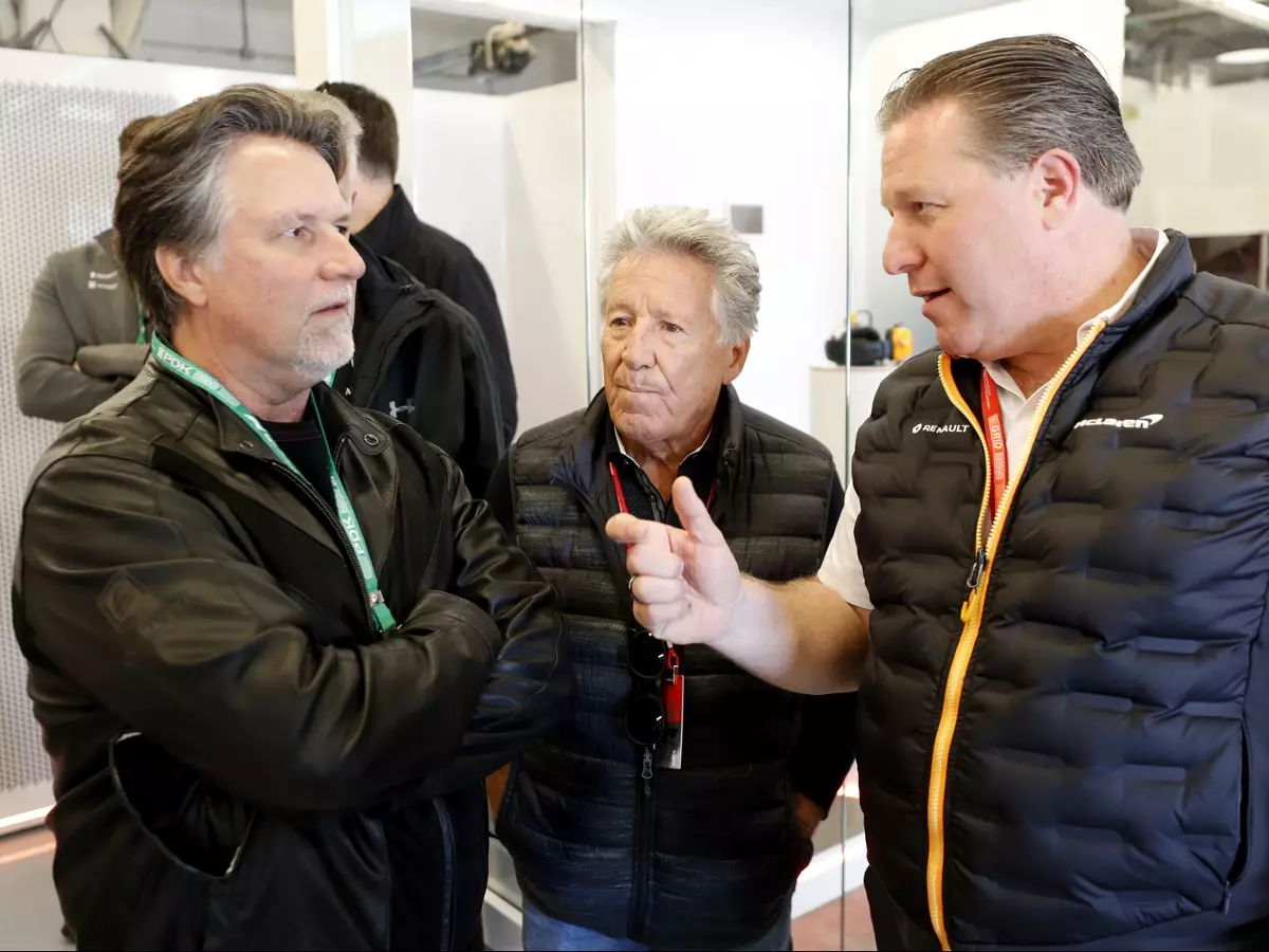 Michael Andretti, Zak Brown Foto zur News: Brown: Teams sollten Pläne für Andretti-Einstieg nicht in Frage stellen