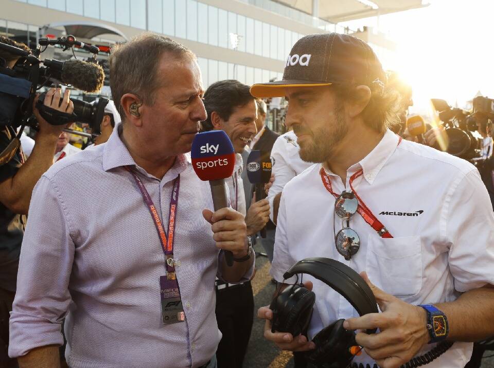 Foto zur News: Martin Brundle: Mit Mercedes wäre Alonso ein WM-Kandidat