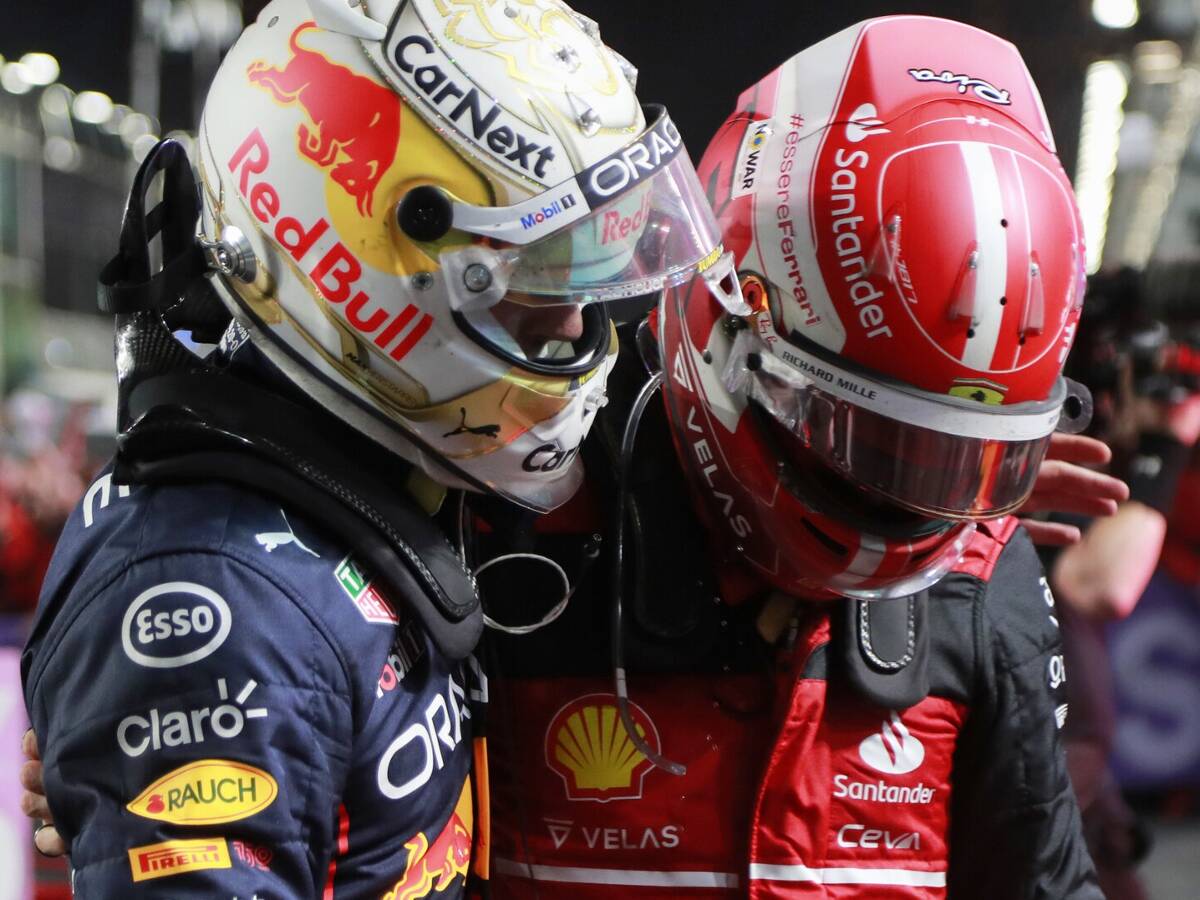Foto zur News: Rennen Saudi-Arabien: Neuerlich episches Duell Verstappen vs. Leclerc!