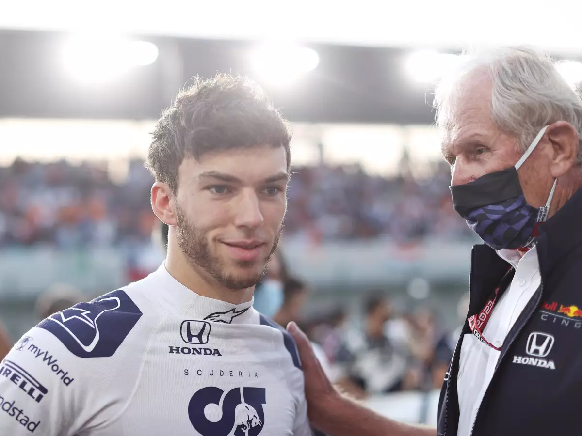 Pierre Gasly, Helmut Marko Foto zur News: Helmut Marko will Pierre Gasly nicht verlieren: 2023 zurück zu Red Bull?