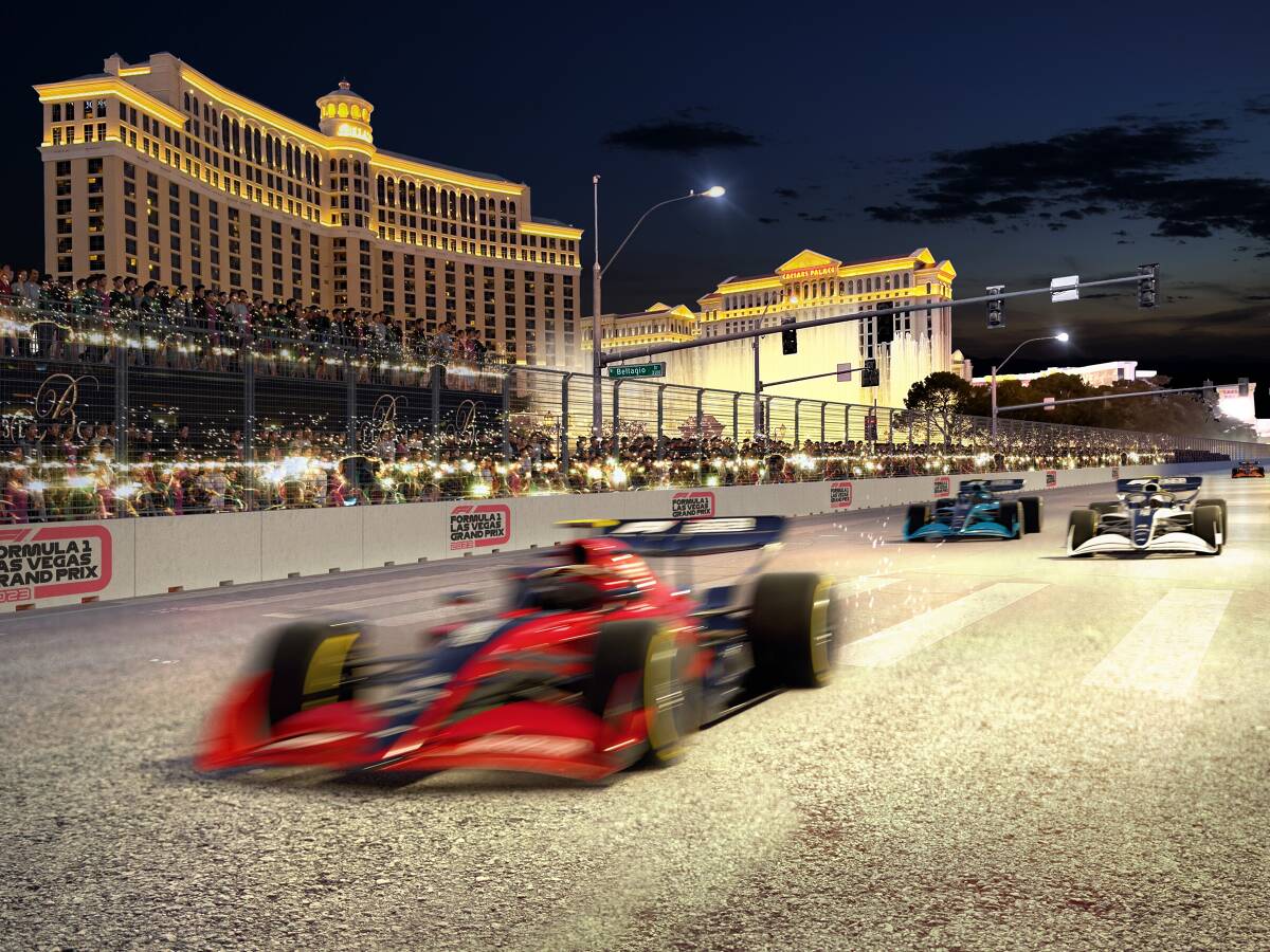 Foto zur News: Offiziell: Formel 1 fährt ab 2023 immer samstags in Las Vegas!