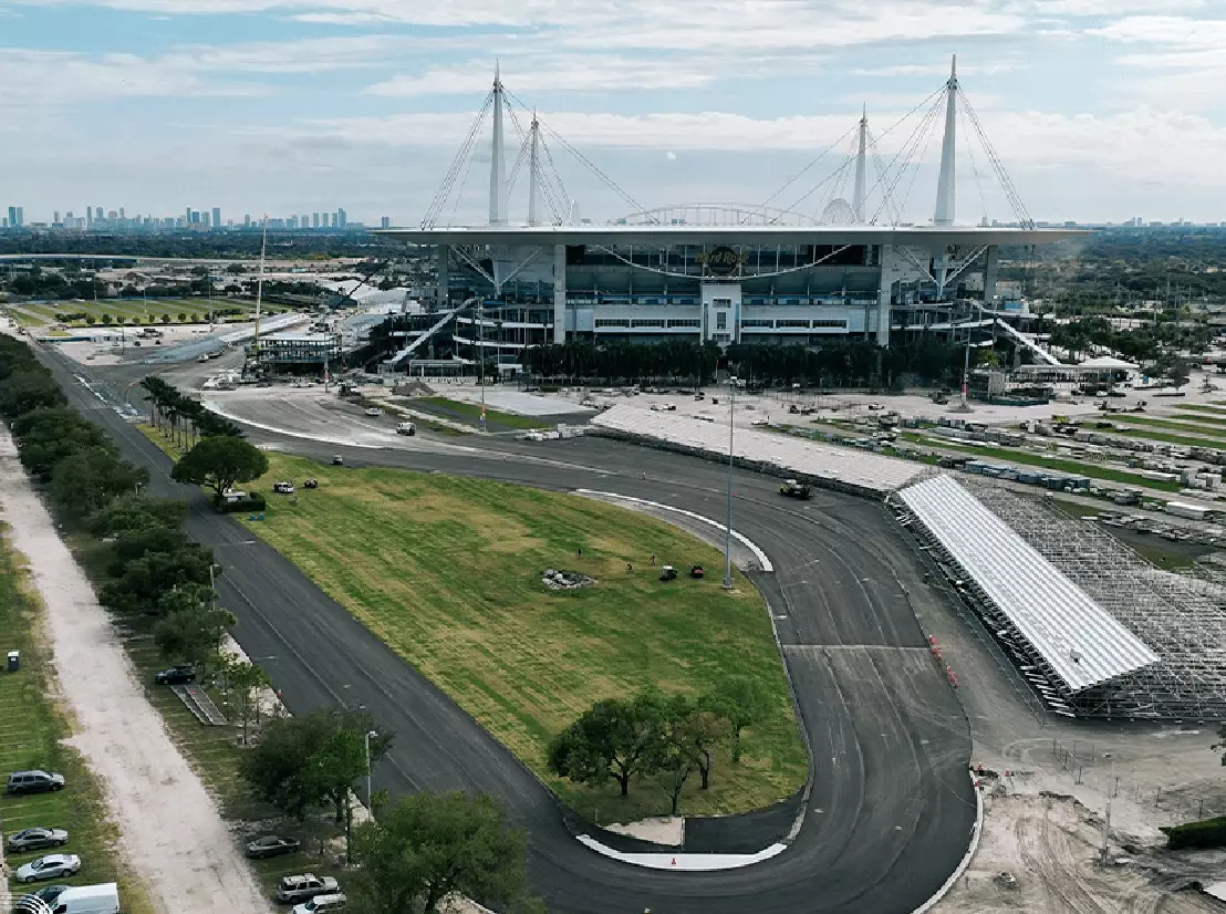 Foto zur News: Formel-1-Fahrer nach virtuellem Miami-Test: "Das sieht großartig aus!"