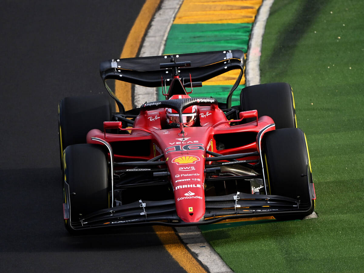 Foto zur News: "Porpoising" bei Ferrari: Muss nicht komfortabel sein, sondern schnell!