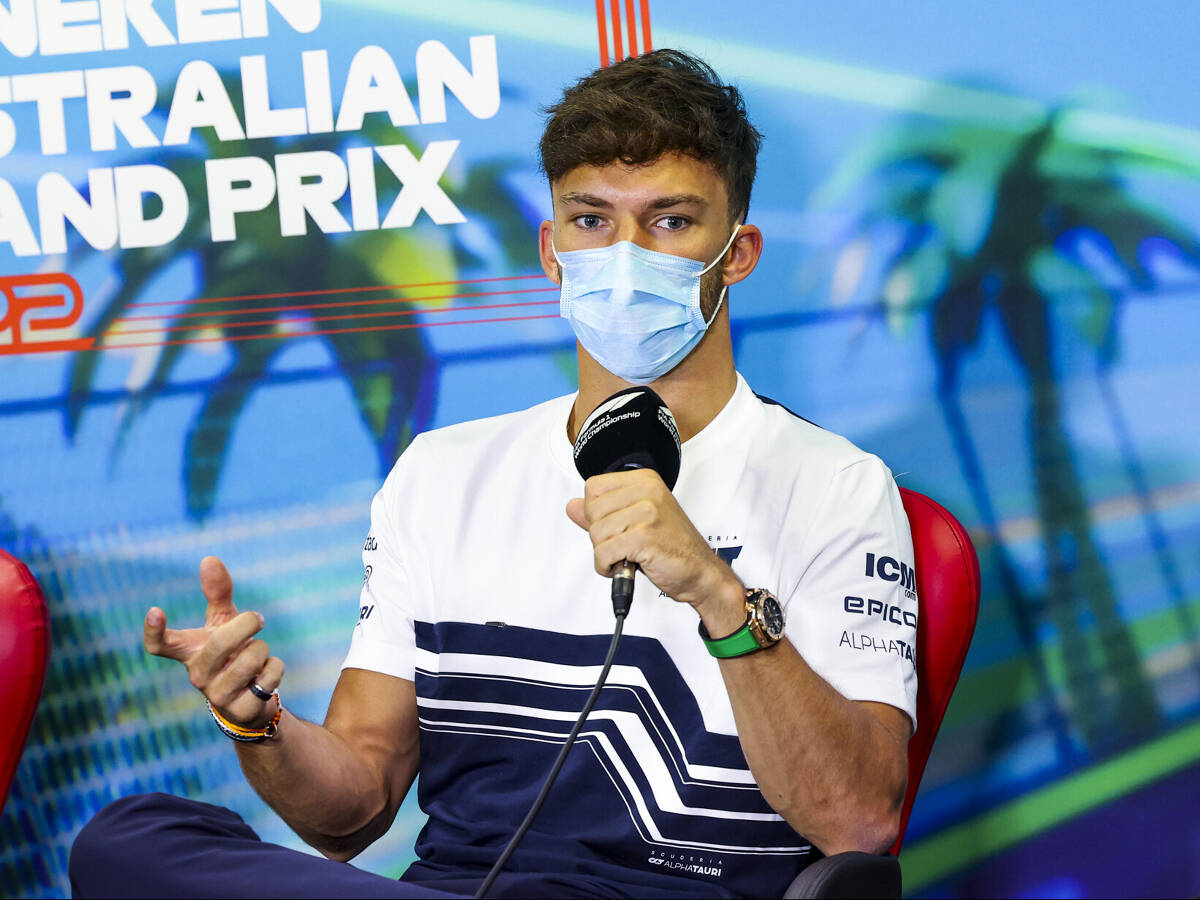 Foto zur News: Pierre Gasly über FIA: "Wenn sie meinen Arsch kontrollieren wollen, bitte!"