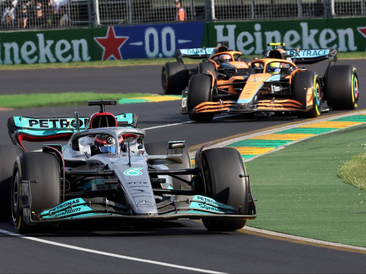 Foto zur News: McLaren semi-enttäuscht: Wollten eigentlich Mercedes mehr fordern!