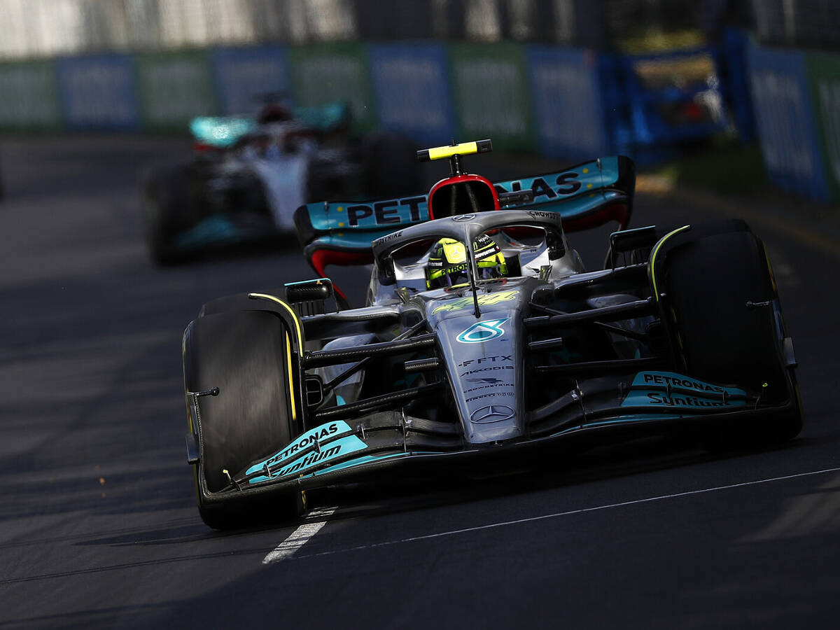 Foto zur News: Kühlprobleme: Mercedes erklärt Funkspruch von Lewis Hamilton