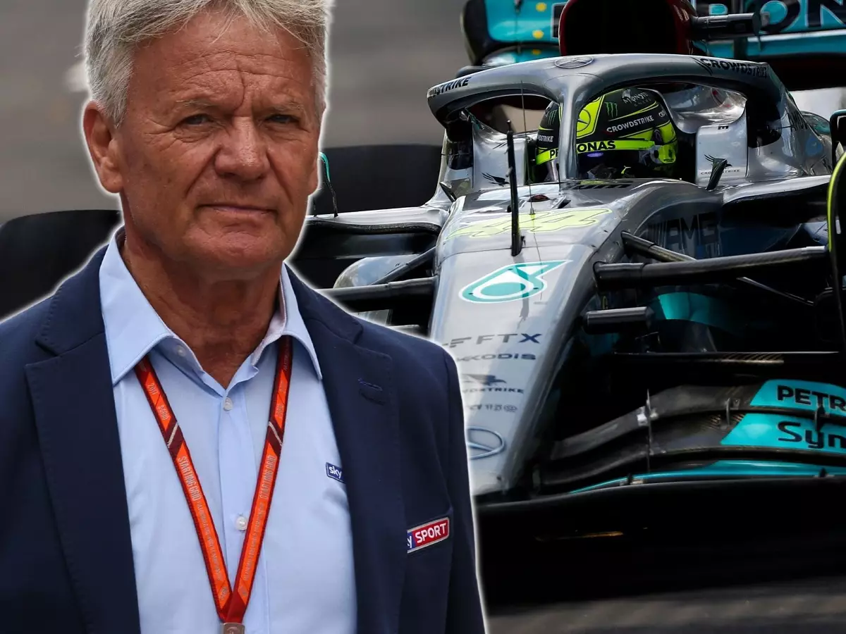 Fotomontage: Marc Surer und Lewis Hamilton (Mercedes) Foto zur News: Marc Surer: Warum Hamilton in der WM derzeit hinter Russell liegt