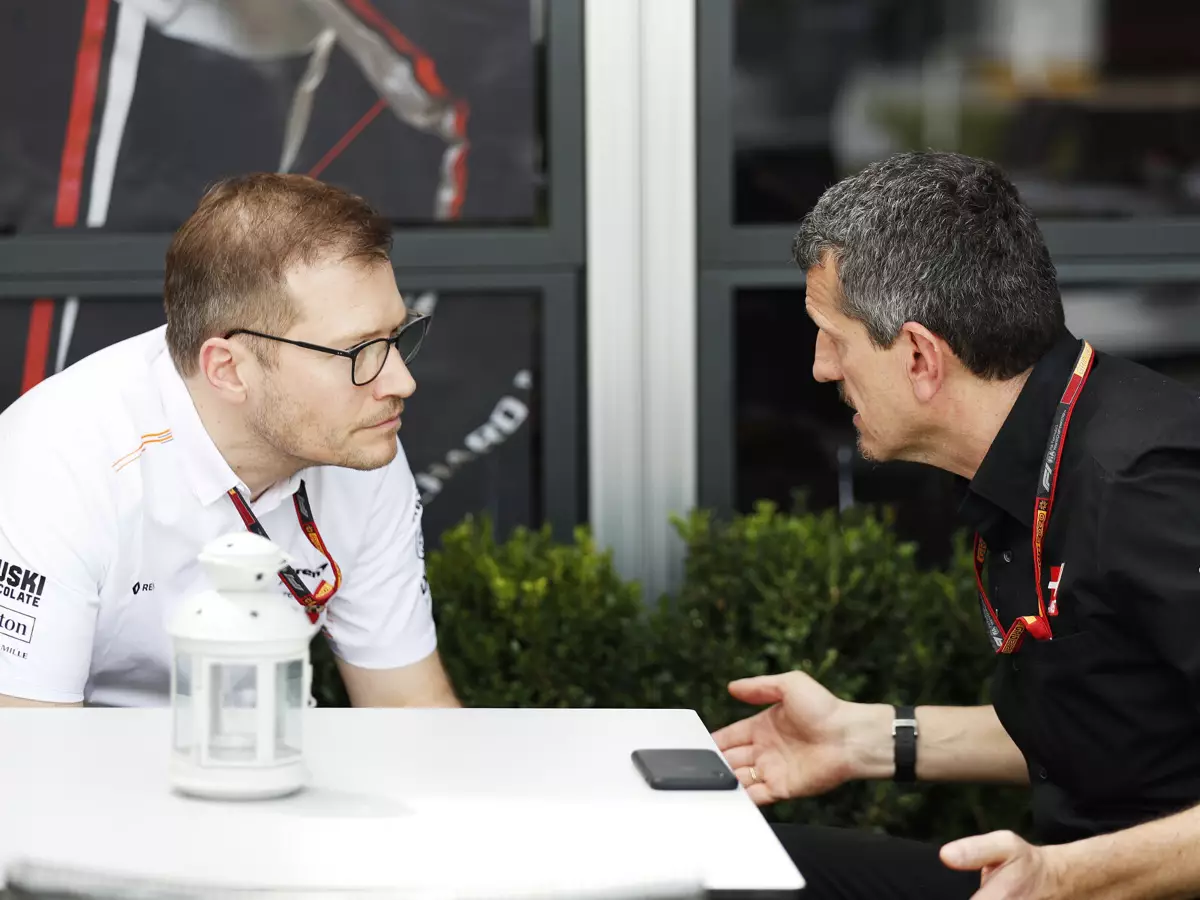 McLaren-Teamchef Andreas Seidl und Haas-Teamchef Günther Steiner Foto zur News: Haas-Debatte flammt neu auf: F1-Teams wollen Klarstellung zu B-Teams