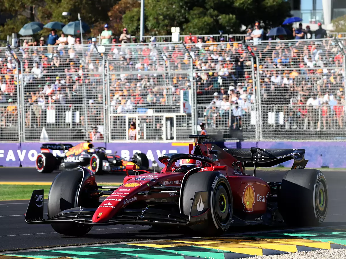 Charles Leclerc Foto zur News: Leclerc besorgt wegen Regen in Imola: "Damit hatten wir immer zu kämpfen"