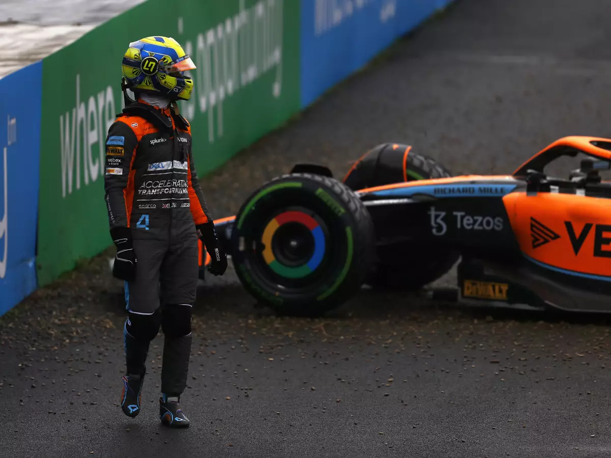 Foto zur News: Lando Norris hadert mit Abflug: Platz zwei von Leclerc war möglich