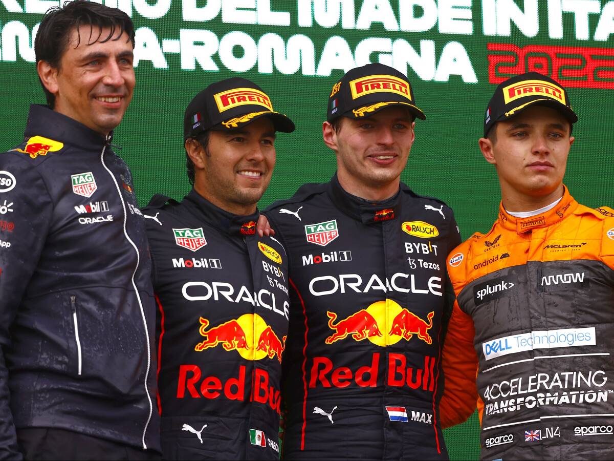 Foto zur News: Totale Pleite für Ferrari: Max Verstappen siegt in Imola!