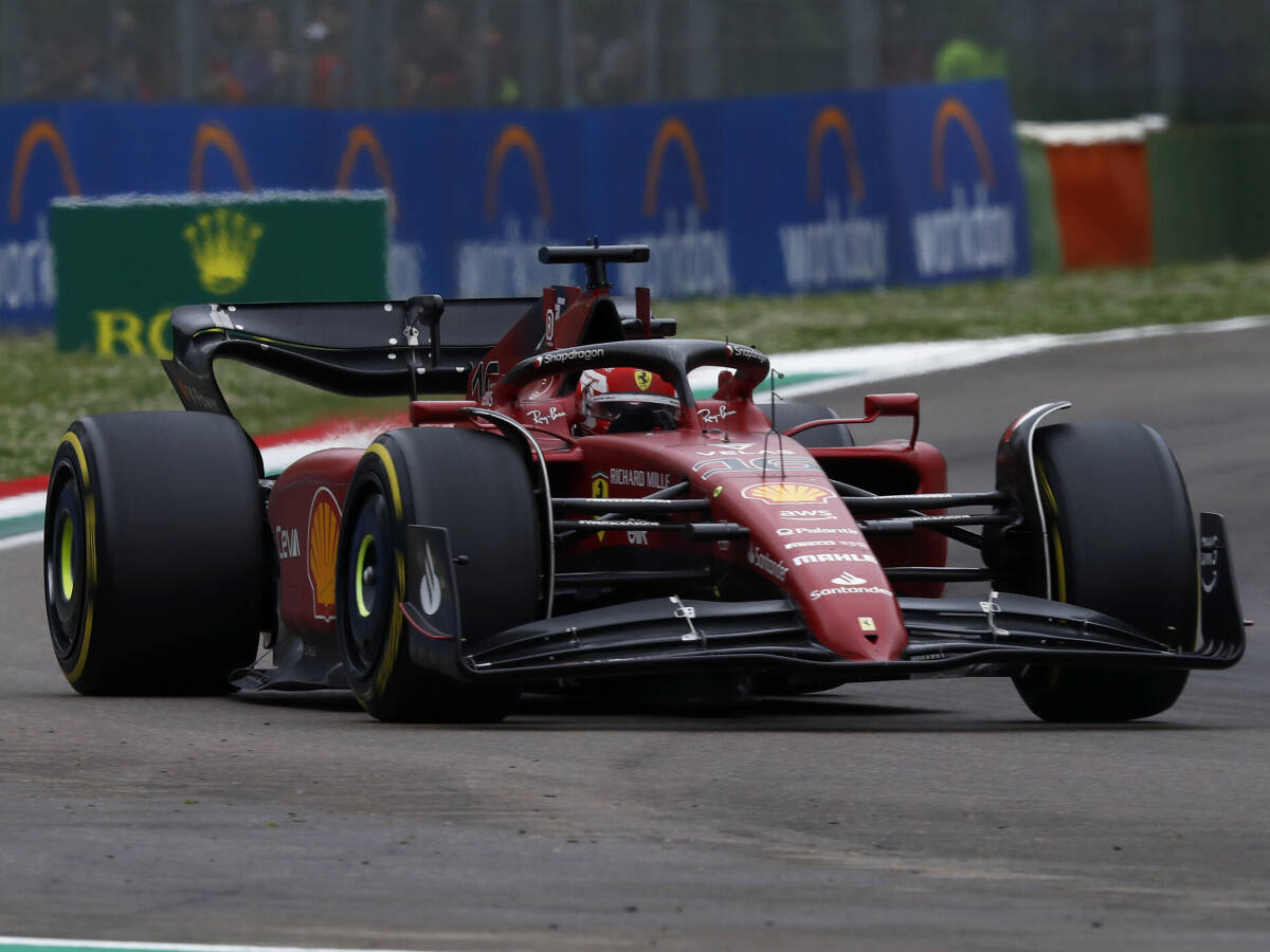 Foto zur News: Trotz Fehler: Ferrari bereut nicht, dass Leclerc gepusht hat
