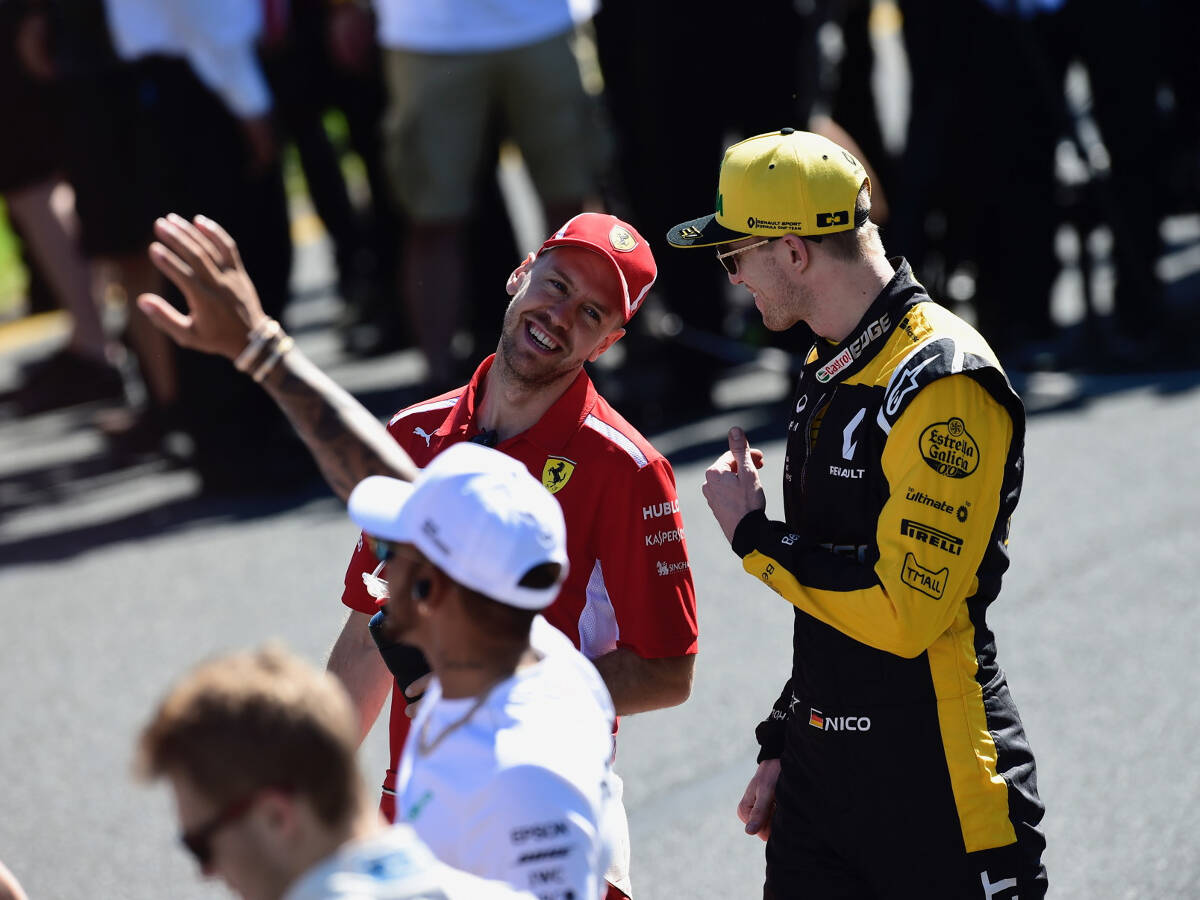 Foto zur News: Heimspiel für Vettel #AND# Hülkenberg: "Der Sieg steht noch aus"