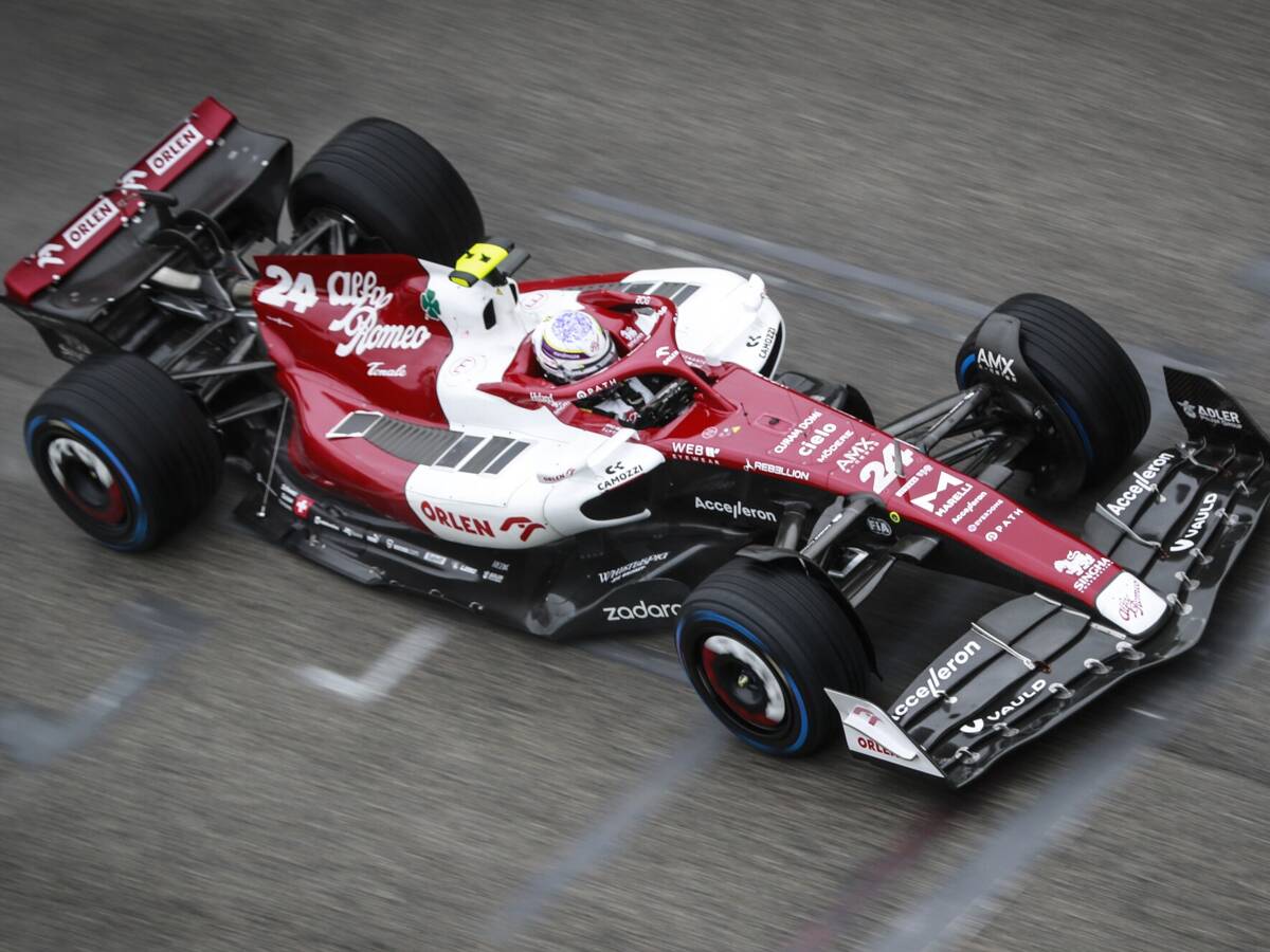 Foto zur News: Formel-1-Neuling Zhou: Das Qualifying als Schwachpunkt