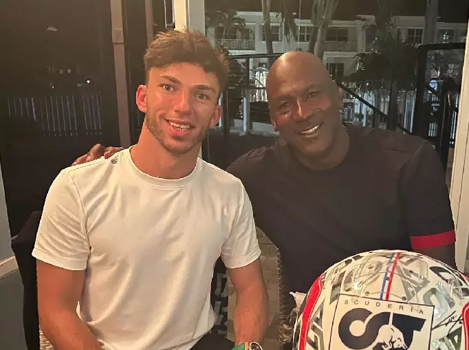 Foto zur News: Pierre Gasly: Abendessen mit Michael Jordan "schönste Erfahrung" des Lebens