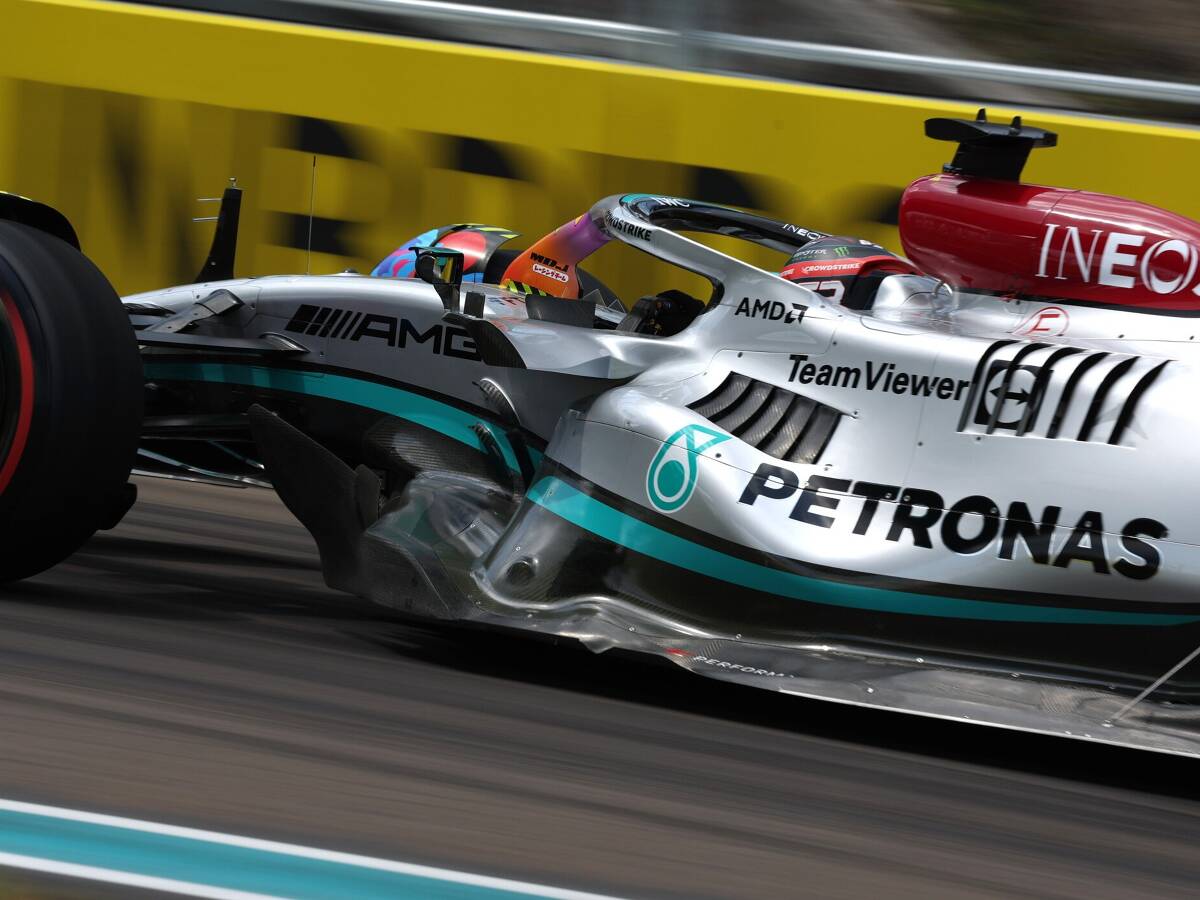 Foto zur News: F1 Miami: Mercedes top, Verstappen #AND# Sainz Flop!