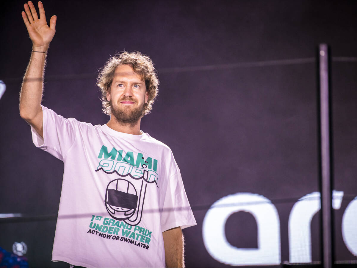 Foto zur News: Sebastian Vettel warnt: Miami wird es in 50 Jahren nicht mehr geben!