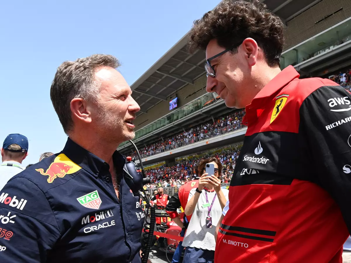 Christian Horner, Mattia Binotto Foto zur News: Wegen Inflation: "Womöglich müssen Teams ein paar Grands Prix auslassen"