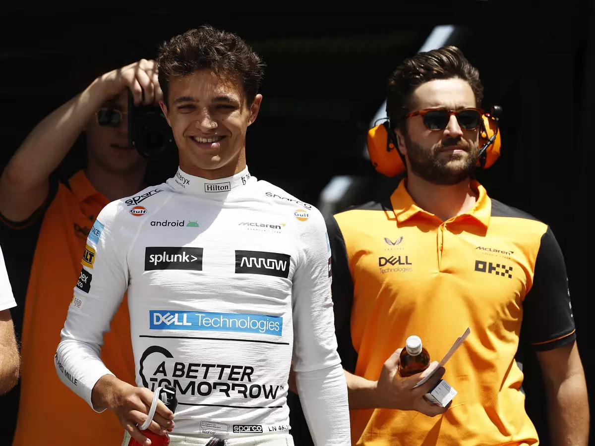 Lando Norris Foto zur News: Lando Norris hustet nicht mehr: "Geht mir schon viel besser"