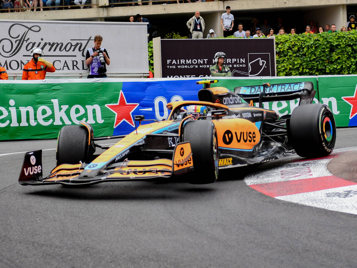 Foto zur News: Trotz deutlicher Führung gegen Ricciardo: Norris sieht noch Lernbedarf