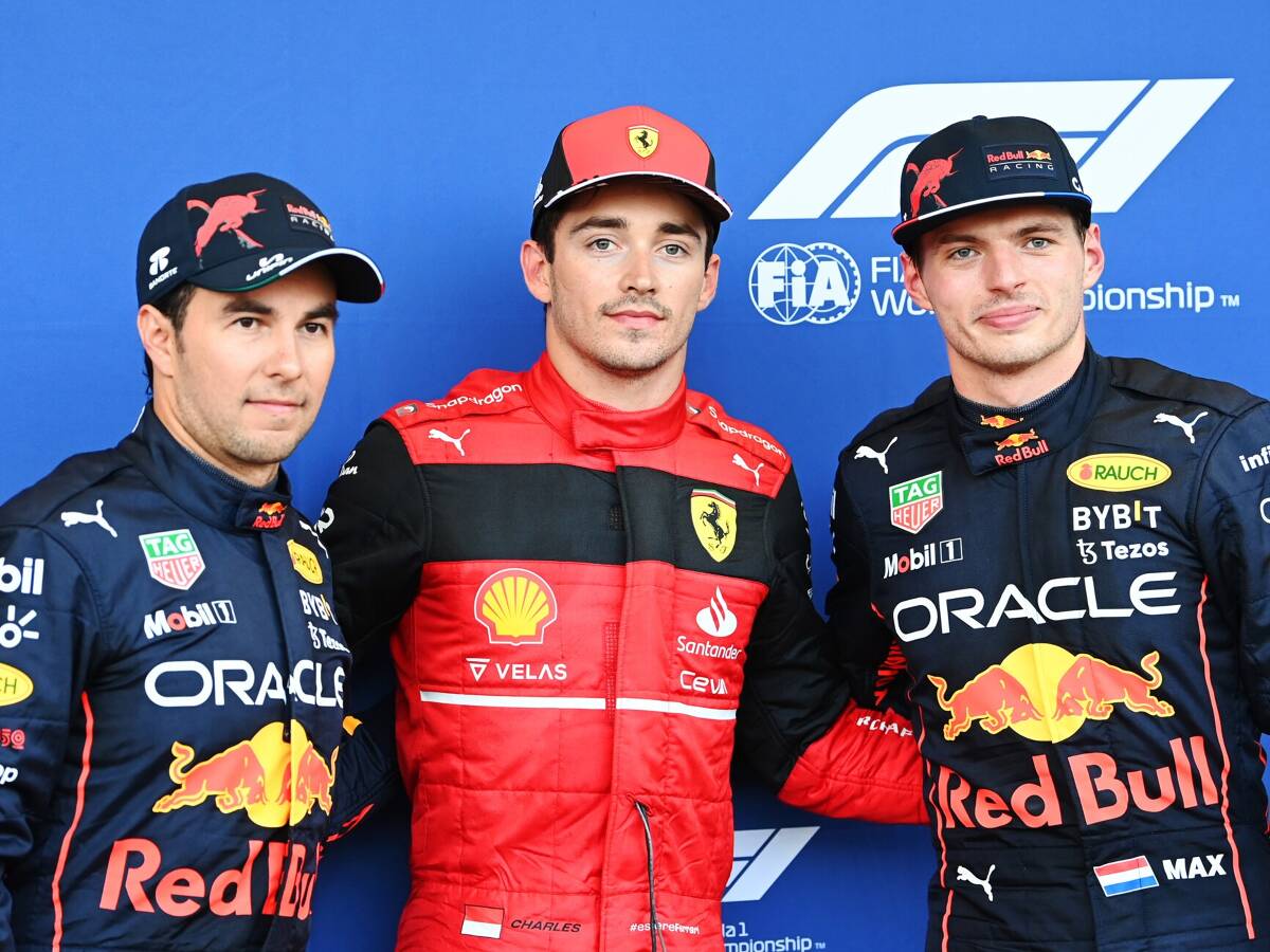 Foto zur News: F1-Qualifying Baku 2022: Augen zu und durch - Leclerc auf Pole!