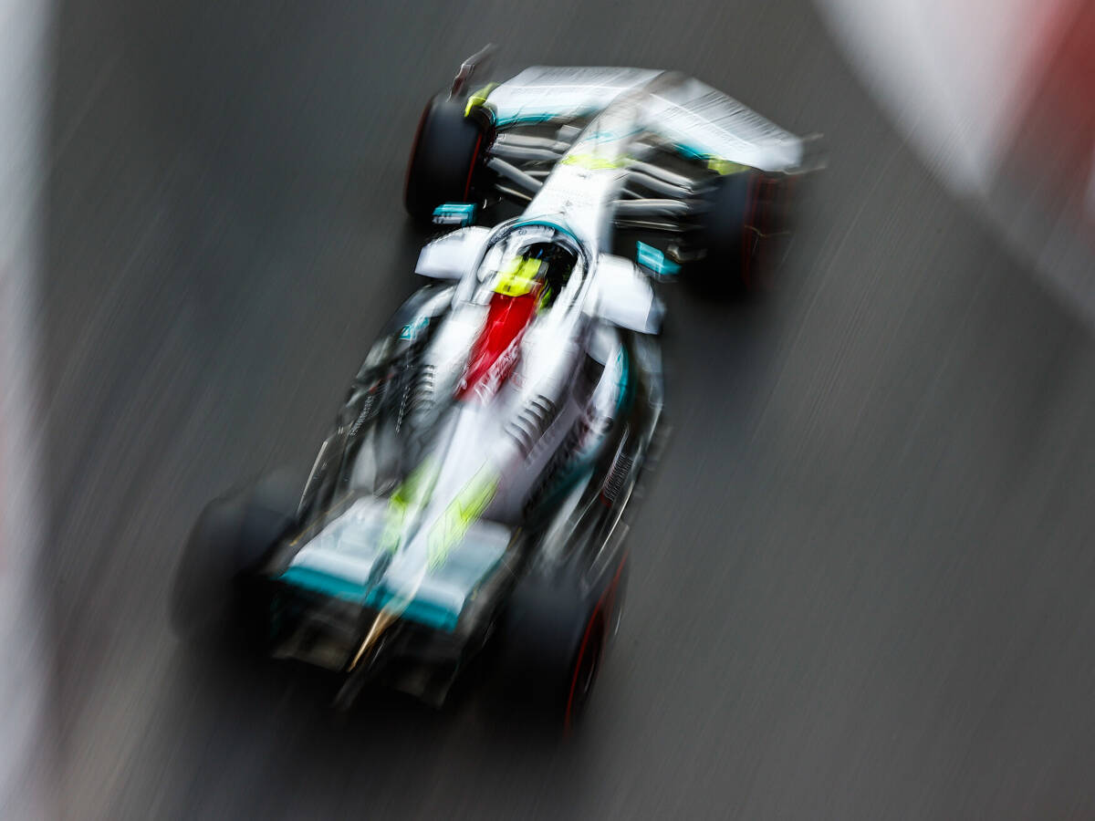 Foto zur News: Lewis Hamilton mit Schmerzen: Dieses Bouncing ist ein Sicherheitsrisiko!