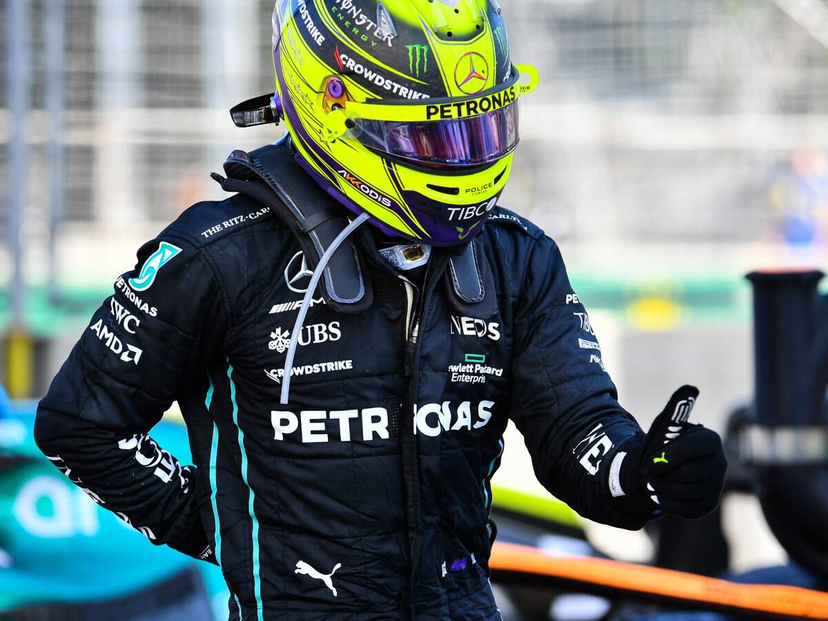 Foto zur News: Baku: Warum Lewis Hamilton im Cockpit plötzlich kalt wurde