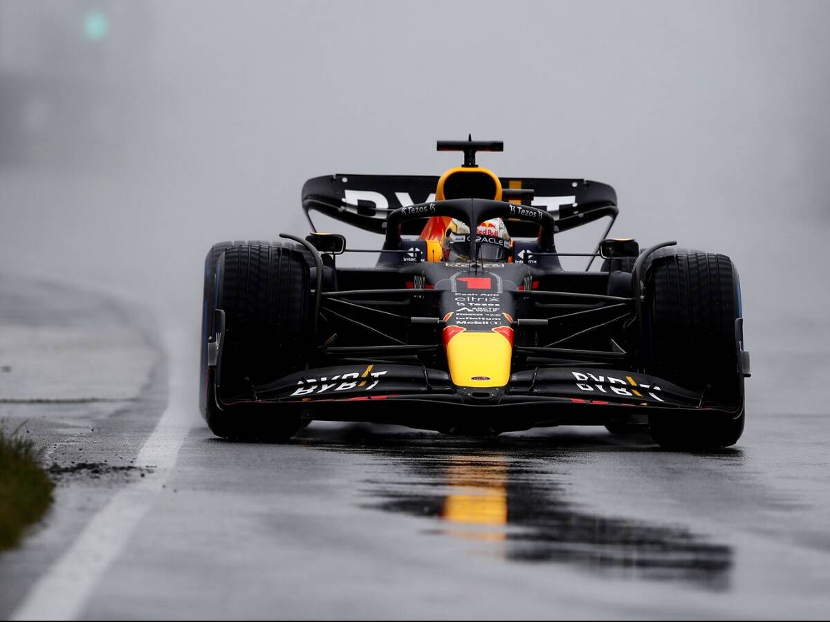 Foto zur News: F1-Qualifying Kanada: Max Verstappen fliegt zur Regenpole!