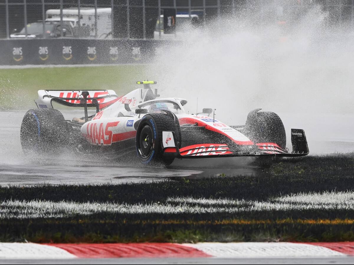 Foto zur News: Haas mit Regen-Set-up: Geht's im Rennen in Kanada nach hinten?