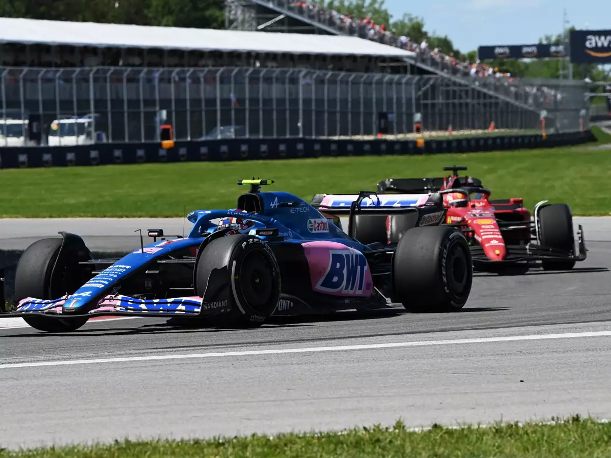 Foto zur News: Alpine für die FIA-Lösungen gegen das Porposing, wenn ...