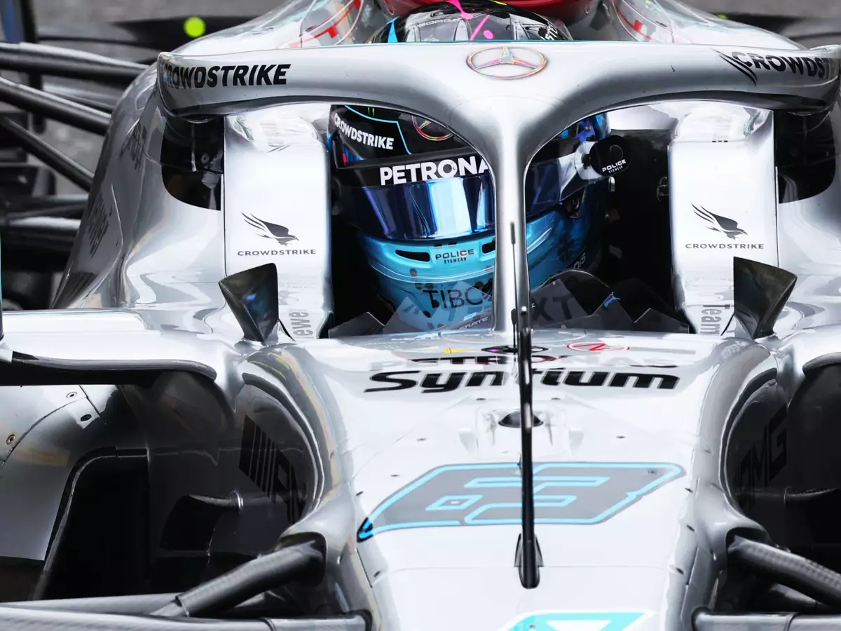 George Russell Foto zur News: George Russell: Fahrfehler hat in Silverstone womöglich P4 gekostet