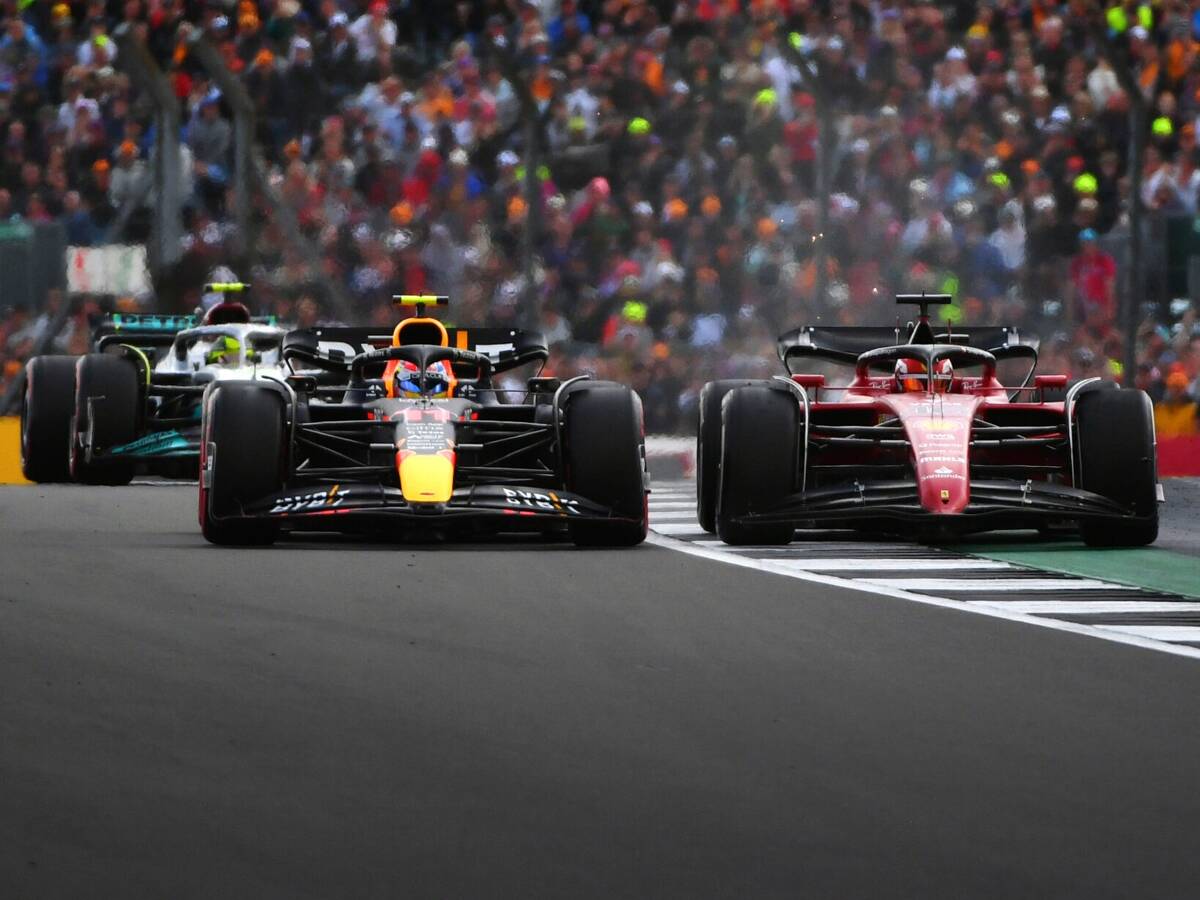 Foto zur News: Hauchdünn: Sergio Perez vor Hamilton bei Fahrernoten Silverstone!