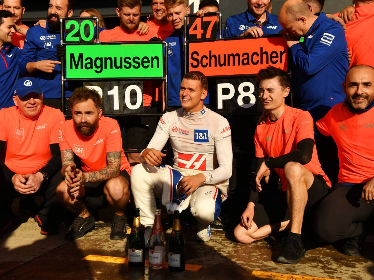 Foto zur News: Nach Punkteerfolg: Steiner warnt vor zu viel Druck auf Schumacher