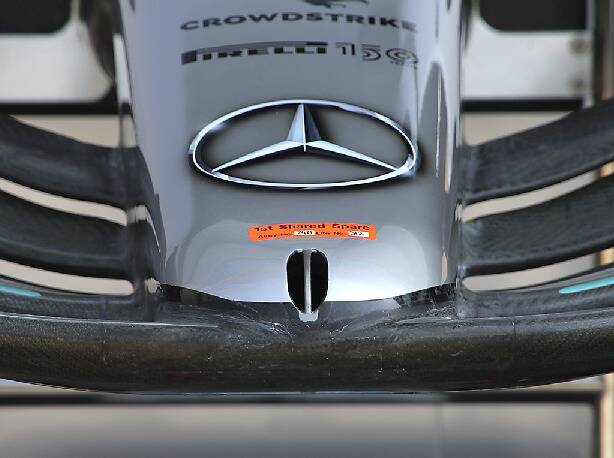 Foto zur News: Formel-1-Technik: Erste Bilder von der neuen Mercedes-Nase