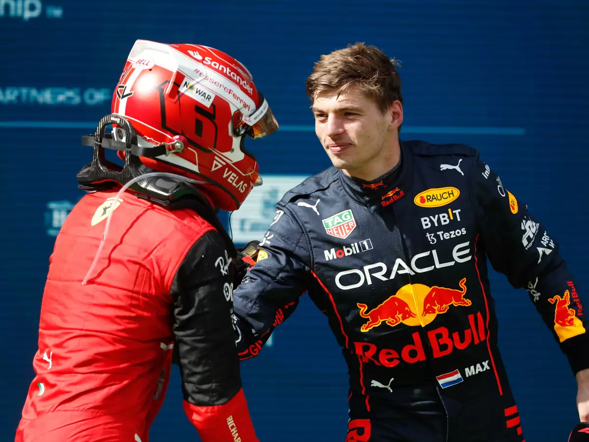 Charles Leclerc, Max Verstappen Foto zur News: Montoya: Verstappen hat weniger Druck als Leclerc