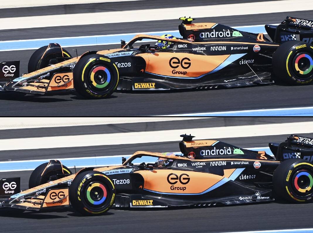 Foto zur News: Formel-1-Technik: Warum McLaren sein Designkonzept aufgibt