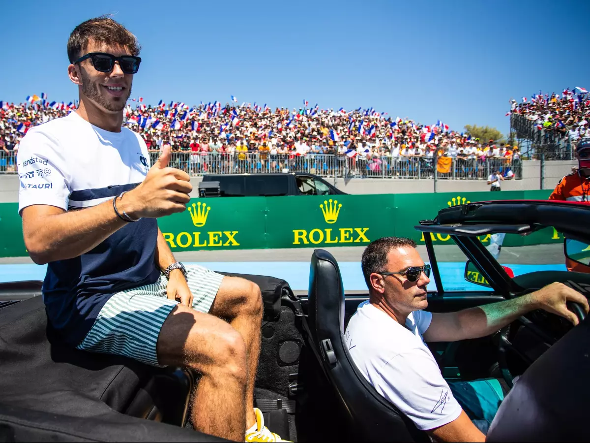 Pierre Gasly Foto zur News: Alpine-Boss: Streichung des Formel-1-Rennens in Frankreich wäre "unfair"