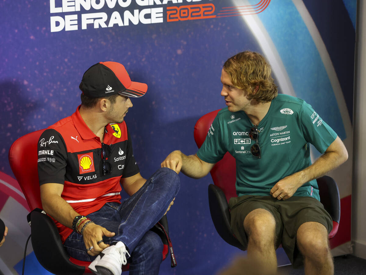 Foto zur News: Charles Leclerc: Tröstende SMS von Sebastian Vettel nach Frankreich-Crash