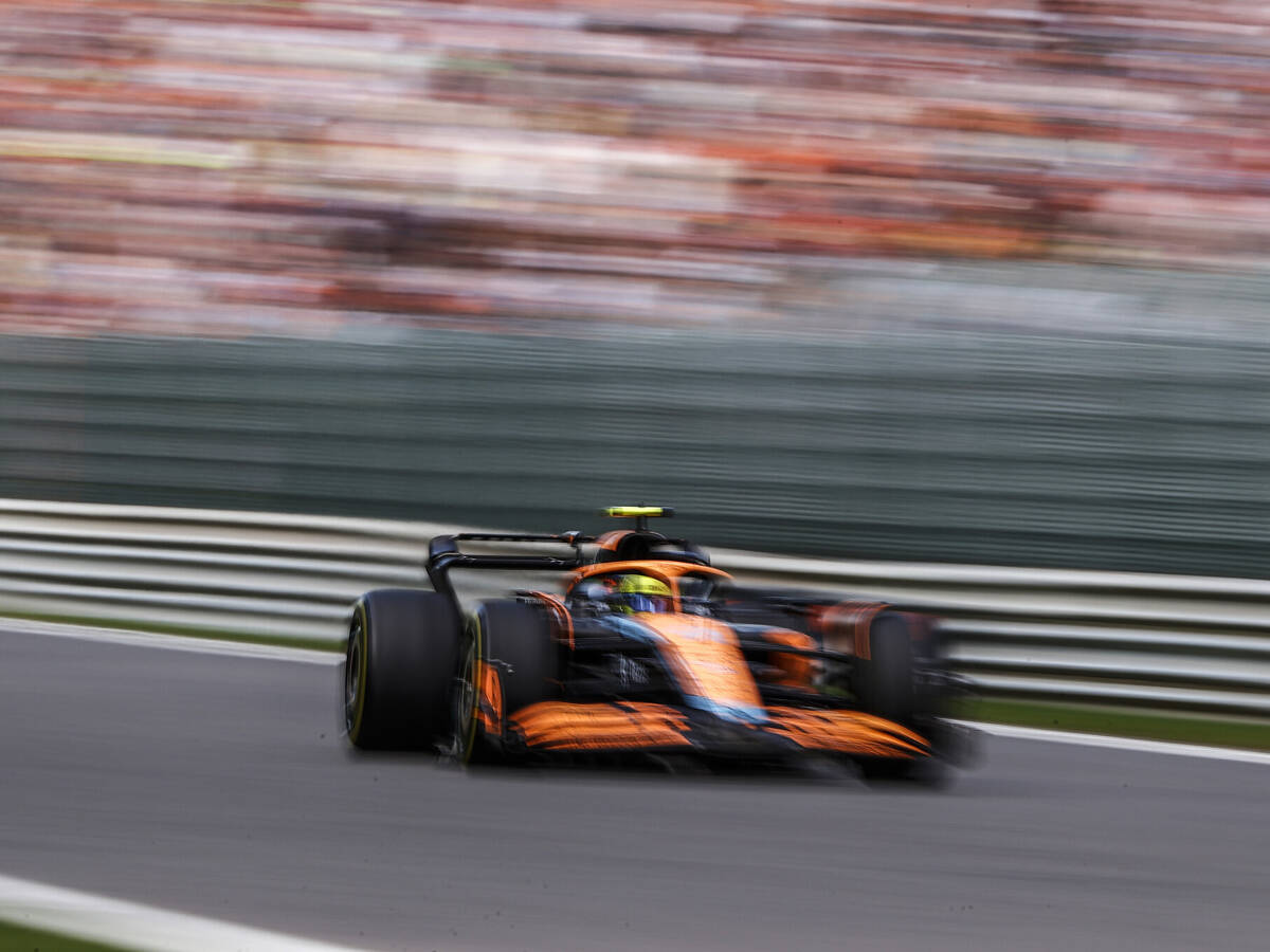 Foto zur News: Lando Norris: McLaren-Performance mit offenem DRS "schockierend"
