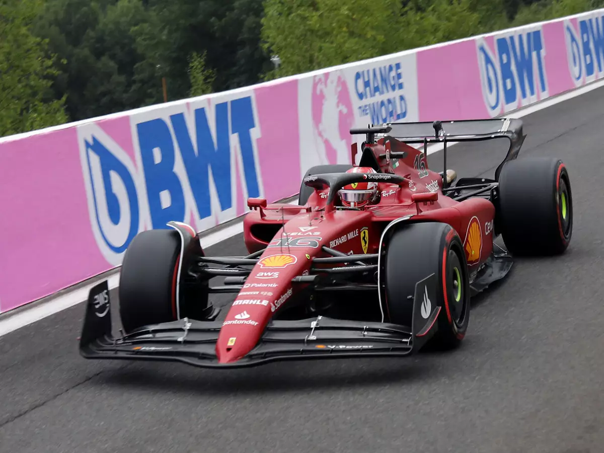 Foto zur News: Nach Pech in Spa: Charles Leclerc wünscht sich Lösung für Abreißvisiere