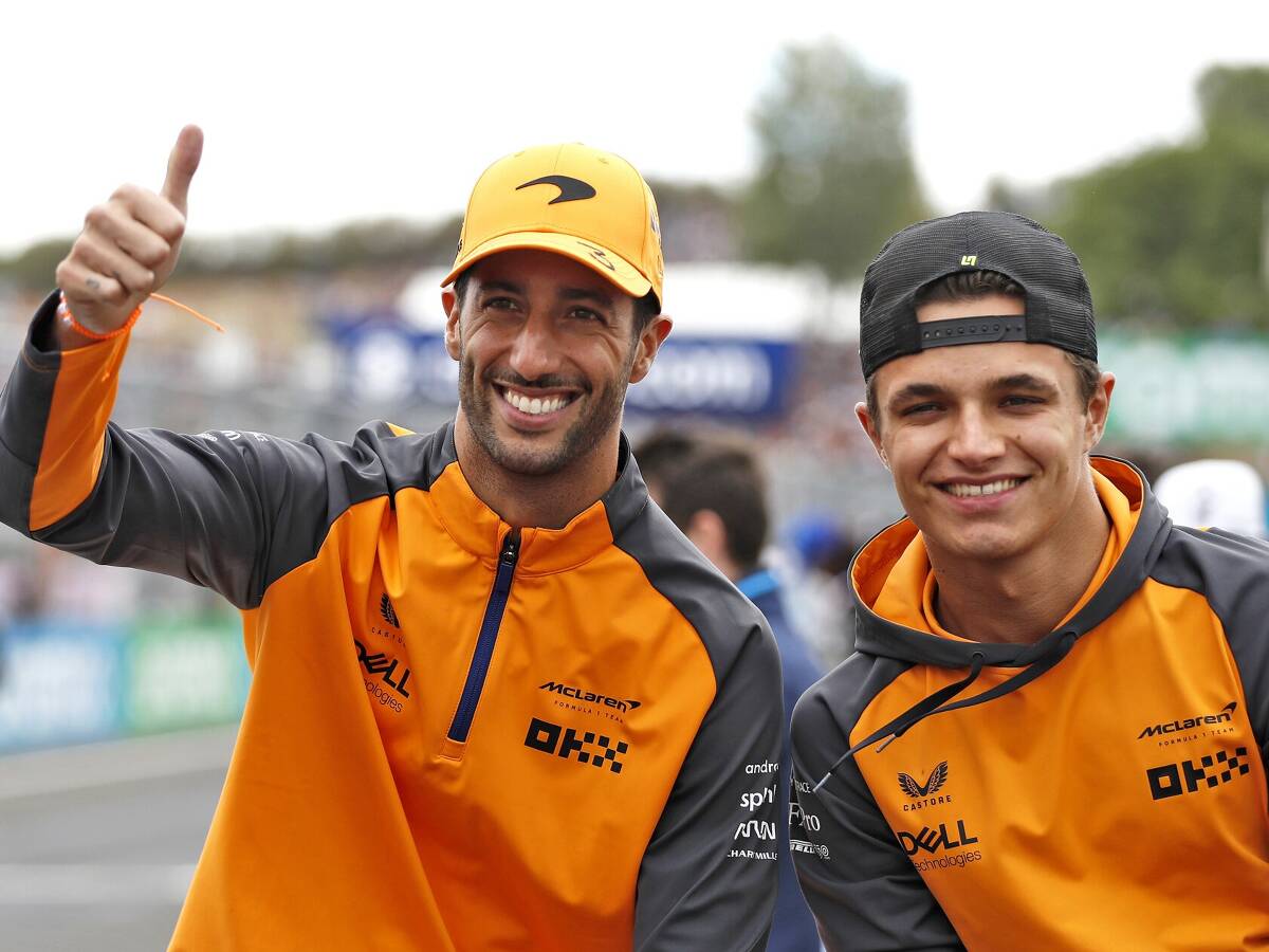 Foto zur News: Lando Norris versichert: Alles gut zwischen mir und Daniel Ricciardo