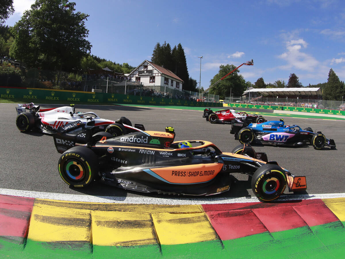 Foto zur News: Lando Norris: McLaren-Update für Spa kann man nicht Update nennen