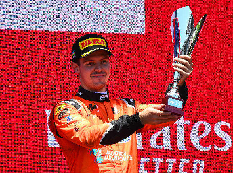 Foto zur News: Formel-2-Leader Felipe Drugovich hofft auf Formel-1-Platz 2023 als Reservefahrer