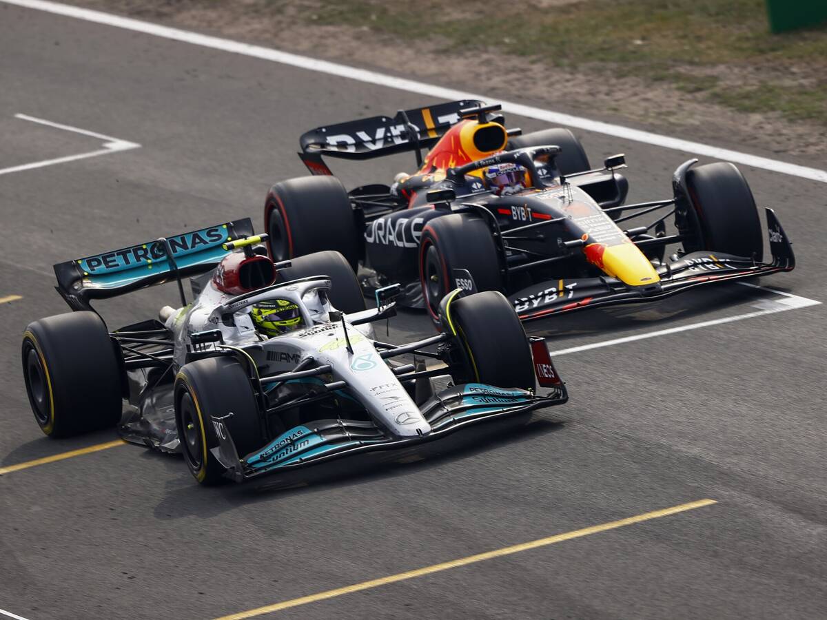 Foto zur News: F1-Rennen Zandvoort: Verstappen gewinnt, Hamilton tobt vor Wut!
