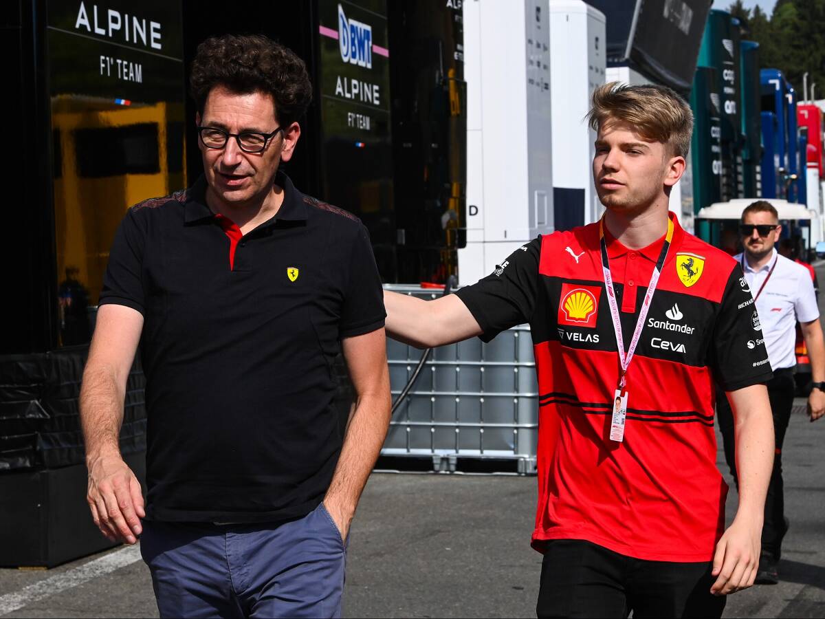 Foto zur News: Robert Schwarzman: Glaubt Ferrari mehr an ihn als an Mick Schumacher?